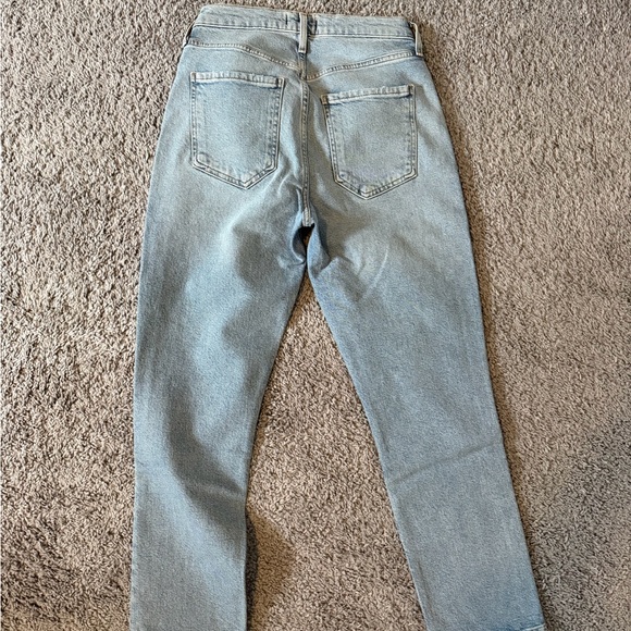 Agolde Riley High Rise Straight Crop Jeans - Picture 5 of 5